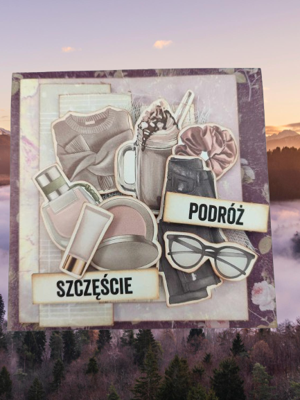 Kartki motywacyjne z duszą: SZCZĘŚCIE PODRÓŻ