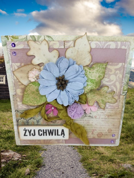 Kartki motywacyjne z duszą: ŻYJ CHWILĄ